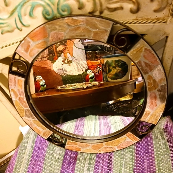 Pier 1 Wall Decor Pier Imports Bronze Mirrored Vanity Tray The